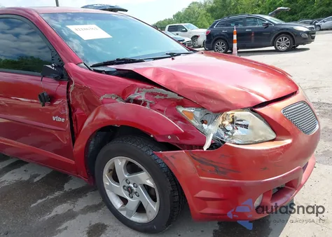 2005 Pontiac Vibe из США, поврежденный, VIN 5Y2SL63895Z432173